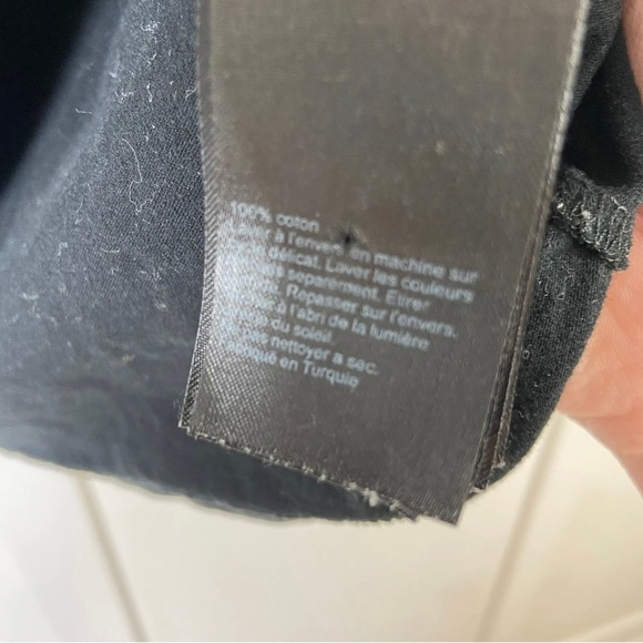 All Saints T Shirt Ramskull Logo Black Small Short Sleeve - Picture 7 of 7